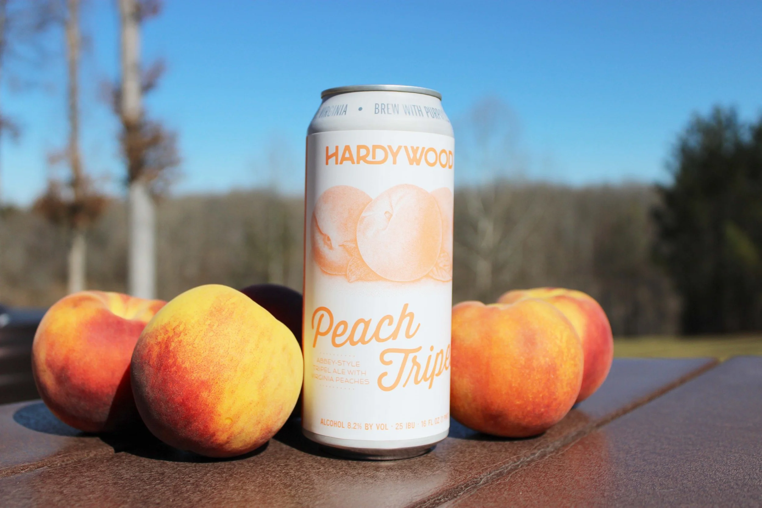 Hardywood Peach Tripel — Hardywood Park Craft Brewery